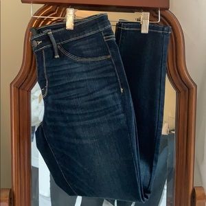 Mossimo Dark Skinny Jeans Sz 6SHORT
